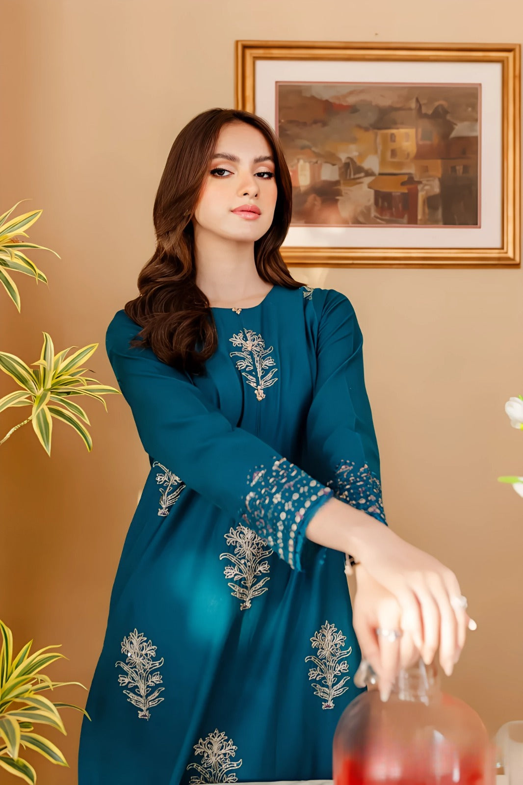 Malvin β Embroidered Co-Ords 2Pc Set πΈ