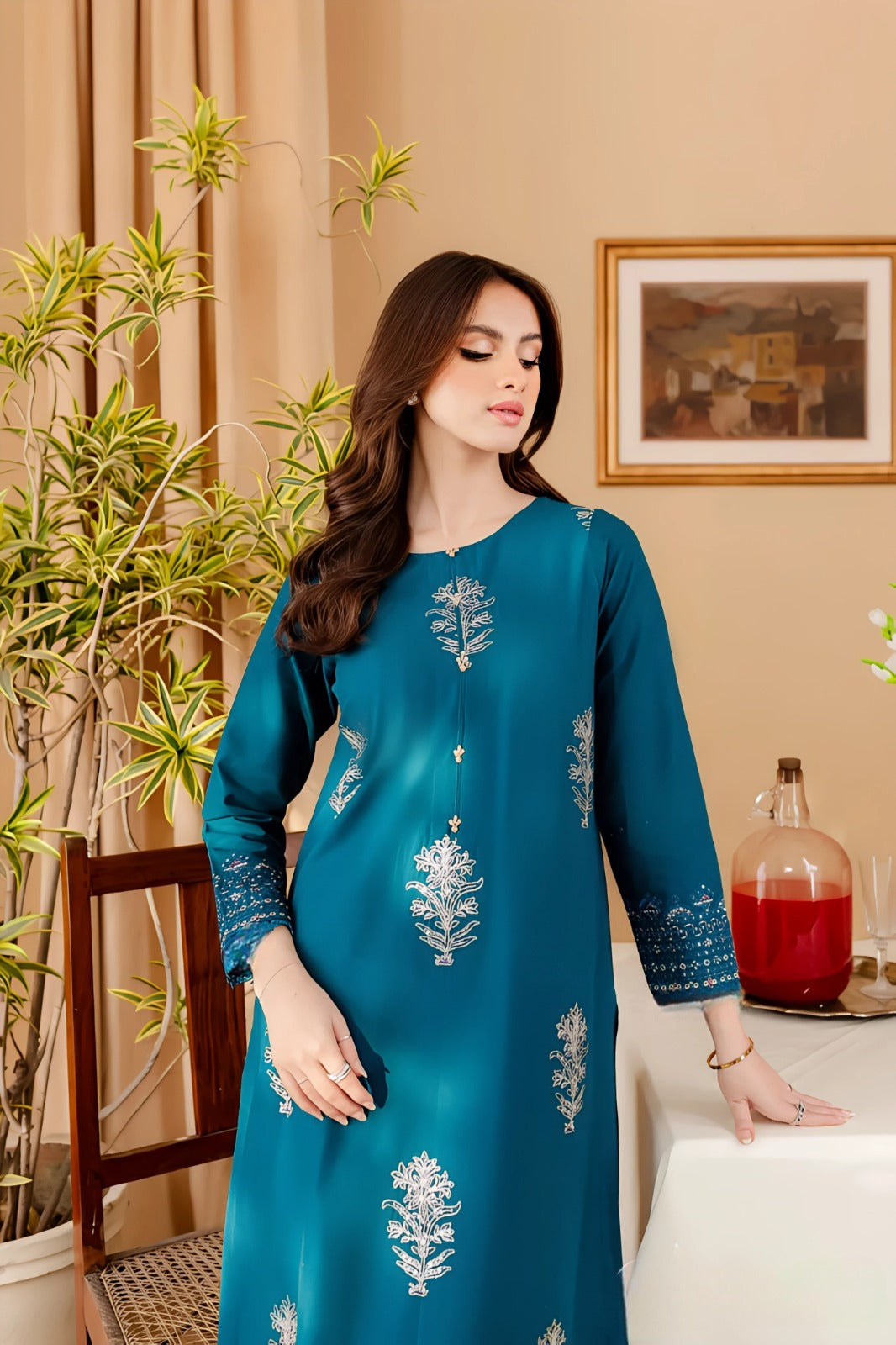 Malvin β Embroidered Co-Ords 2Pc Set πΈ
